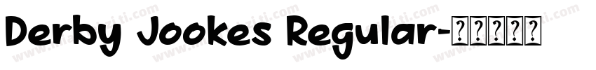 Derby Jookes Regular字体转换
